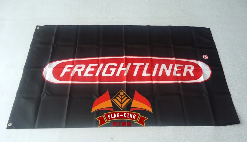 Freightliner автомобильные гонки флаг, 90*150 см полиэстер freightliner баннер