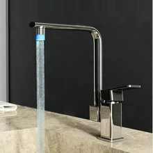 FreeShipping БАКАЛА Латунь кран одной ручкой поворотный кухонный кран смеситель S-113