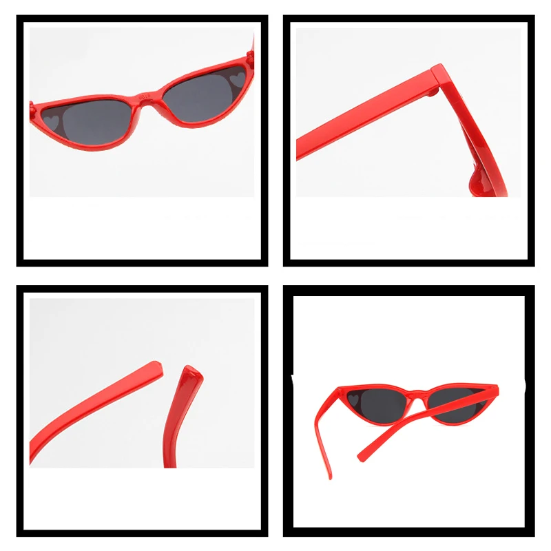 GLAUSA кошачий глаз, детские солнцезащитные очки, очки для дизайна бренда, для мальчиков и девочек, солнцезащитные очки, любовь, сердце, для малышей, новая мода, высокое качество, UV400