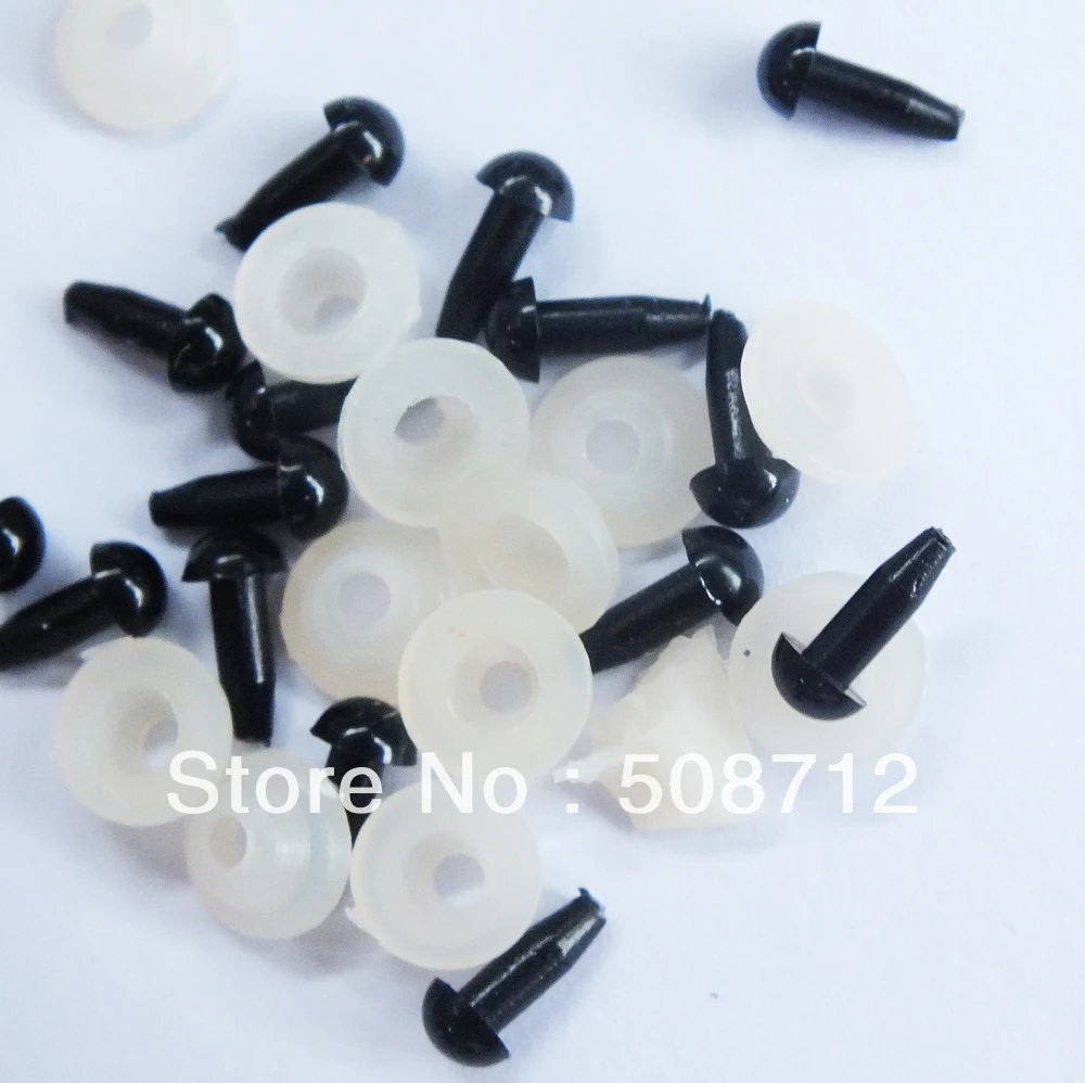 

Free shipping!!!Safety Crystal Plastic Eyes Toy Bear Making Components -3mm