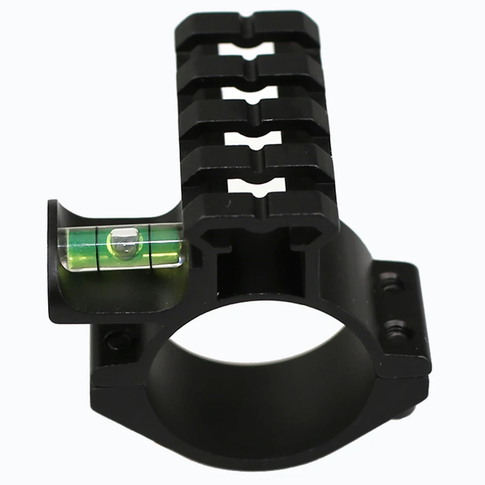 

Tacticle 30mm & 25mm 1 Inch Riflescope Scope Level Mount Ring Bracket Adapter with Accessory Picatinny Rail