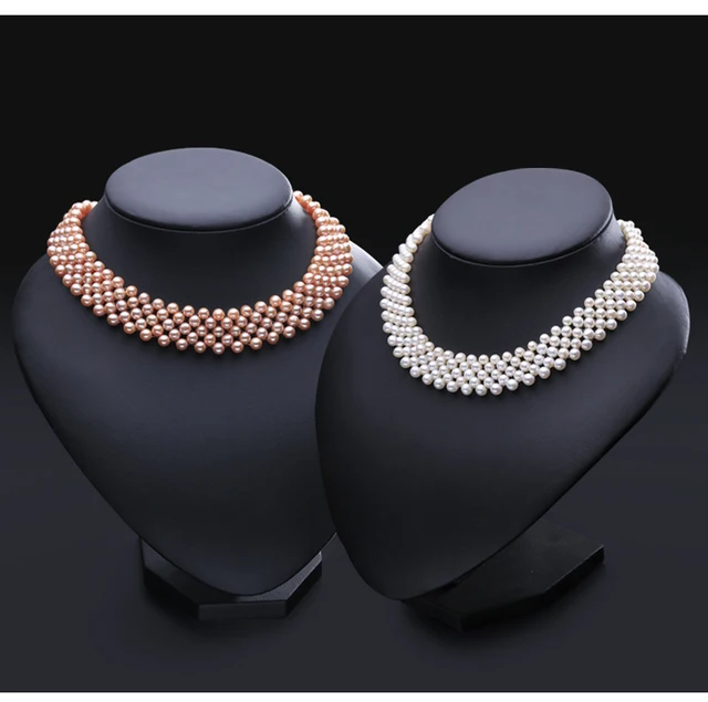 Natural słodkowodne Pearl naszyjnik Choker muiltlaye Pearl Vintage naszyjnik dla kobiet mały perłowy naszyjnik tanie i dobre opinie RIANCY Freshwater Pearls Srebrny 925 Sterling Chokers Necklaces N3006 Klasyczny Ślub 5-6mm freshwater pearl necklace Geometryczne Natural słodkowodne Pearl naszyjnik Choker muiltlaye Pearl Vintage naszyjnik dla kobiet mały perłowy naszyjnik tanie i dobre opinie RIANCY Freshwater Pearls Srebrny 925 Sterling Chokers Necklaces N3006 Klasyczny Ślub 5-6mm freshwater pearl necklace Geometryczne