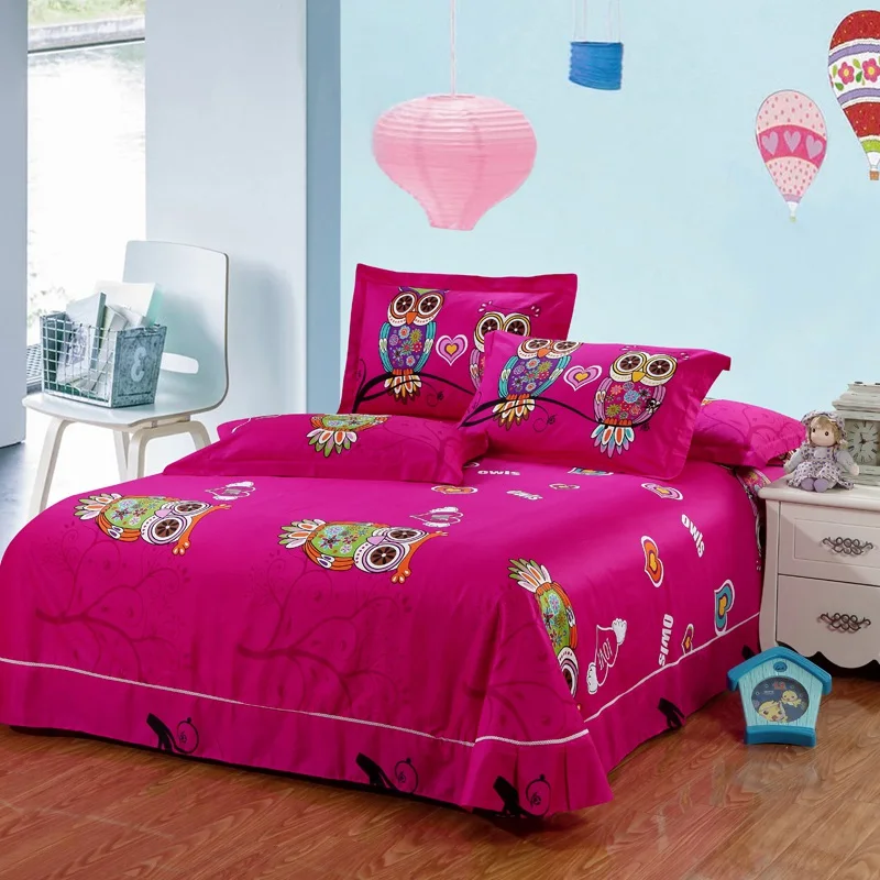 owl bedding for girl