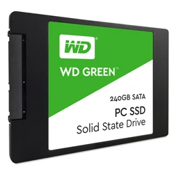 Western Digital Green, 240 ГБ, 2,5 ", Serial ATA III, 6 Гбит/с