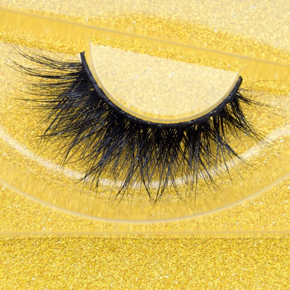 

3D Mink Eyelashes Cross Messy False Eyelashes Reusable Natural Long 3D Mink Lashes Maquillaje Profesional Fake Eyelashes R12