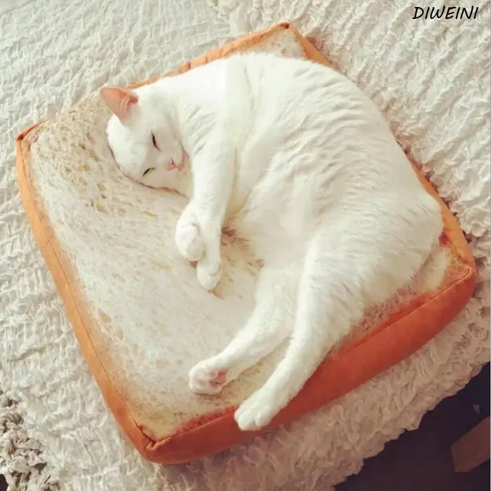 

1 Pcs/set Cute Simulation Bread Cushion Creative Bread Slices Plush Toy Soft Toys Children Birthday Gifts