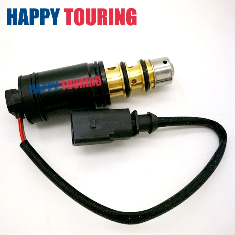 

New CAR DENSO AC Compressor Electric Control Valve Solenoid Valve 6SEU16C 7SEU17C for Volkswagen Polo Touaregs 4.2