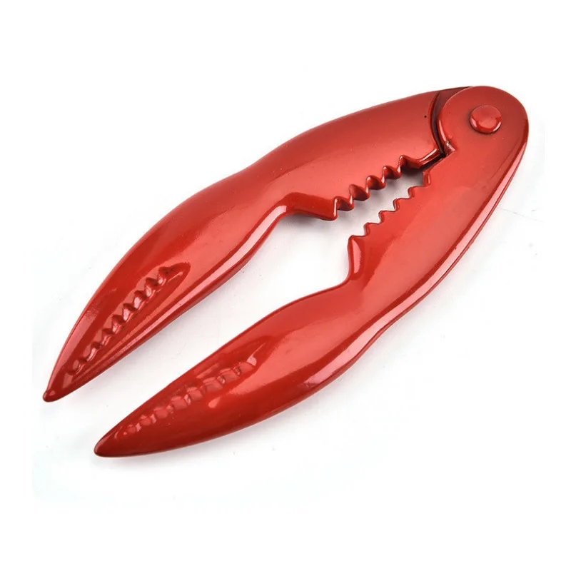 Red Stainless Steel Seafood Crackers Crab Lobster Cracker Seafood Tools