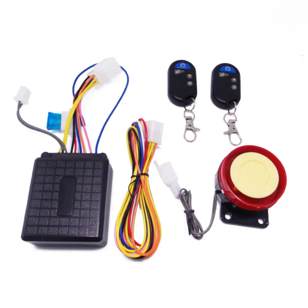 Motorcycle Security Alarm Auto Scooter Accessories for Moto Safety Dual