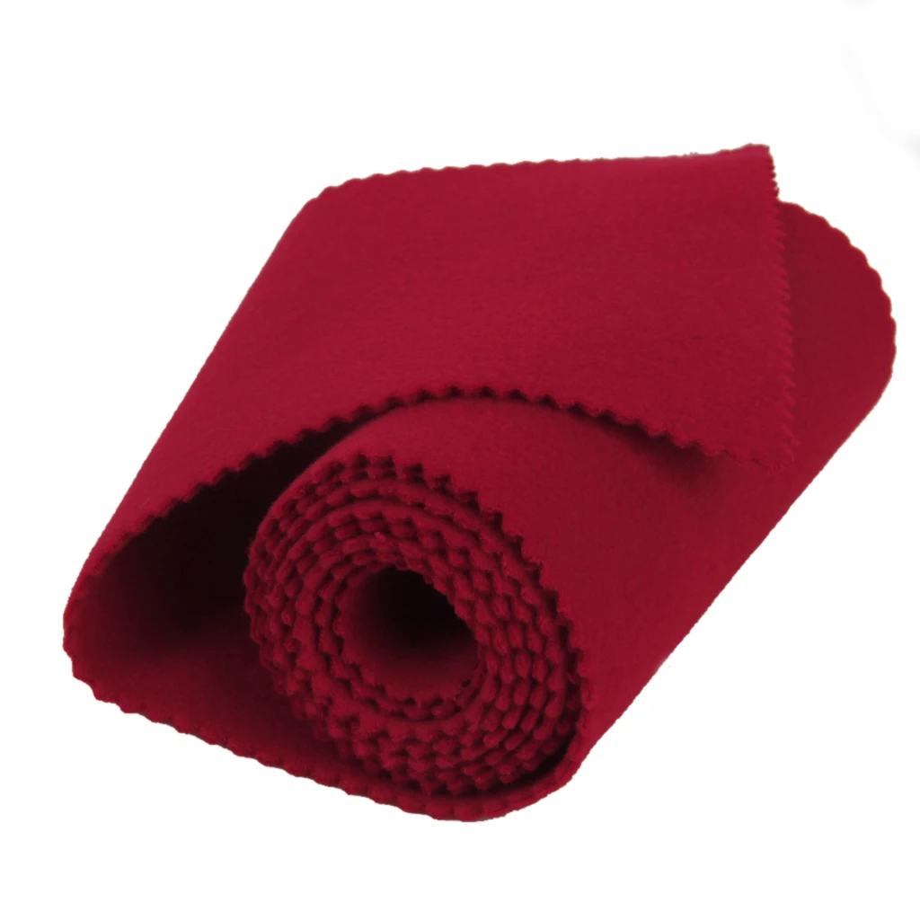128 x 15cm Red Soft Material Felt Piano Key Cover Keyboard Dust Cover Musical Instruments Accessory