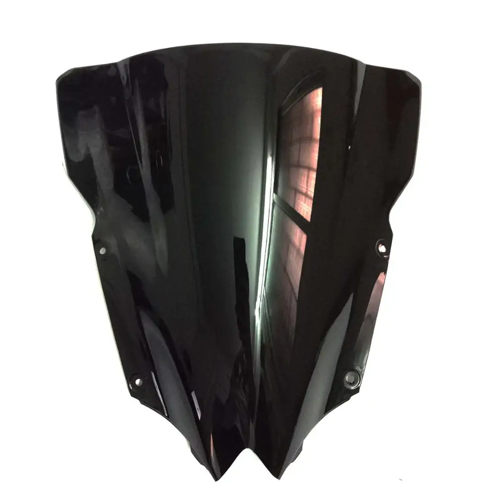 Двойной пузырь лобовое стекло мотоцикла для Yamaha YZF R6 2008 2009 2010 2011 2012 2013 2014 2015