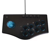 USB Fighting Stick Arcade Joysticks Gamepad Rocker Controller Plug And Play Street Game Fighting Gamepad For PS3/PC For Android