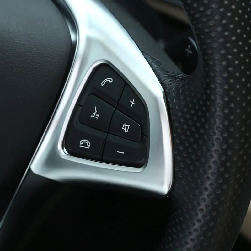 car steering wheel button cover trim for Mercedes Benz E Class W213 C Class W205 accessories  (2)