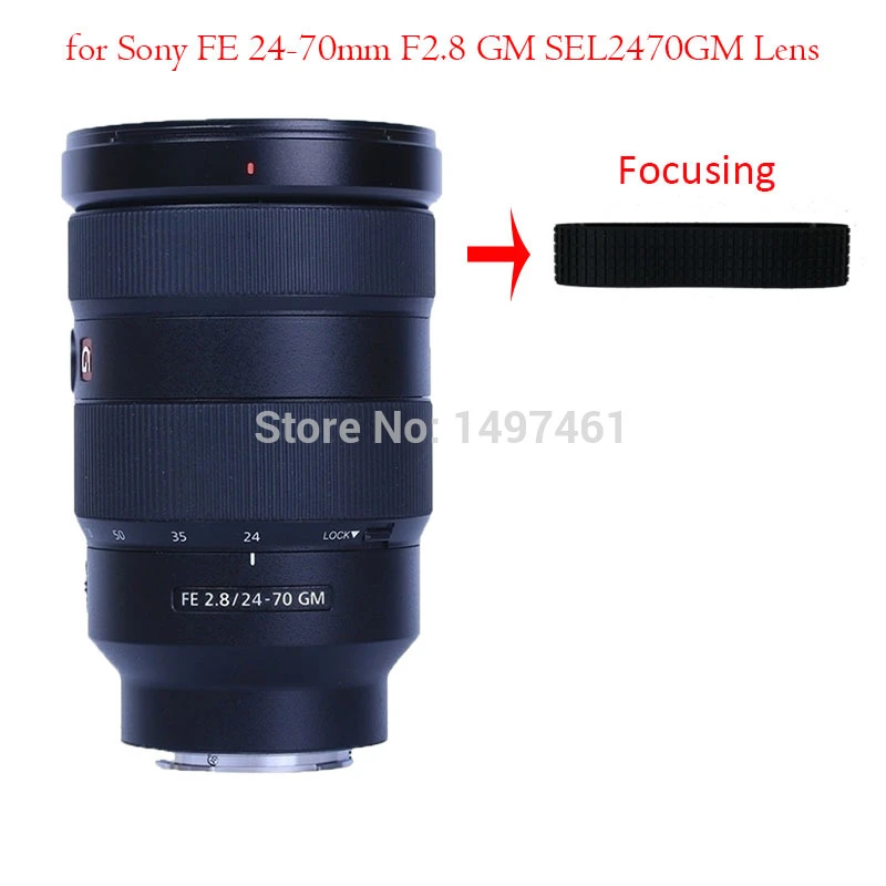 New Original Lens Zoom Focus Rubber Ring Rubber Grip Repair Parts For Sony Fe 24 70mm F2 8 Gm Sel2470gm Lens Len Parts Aliexpress