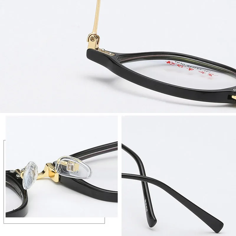 Handoer 6620 Optical Glasses Frame for Men and Women Alloy Eyewear Full Rim Alloy Spectacles Glasses Optical Prescription Frame
