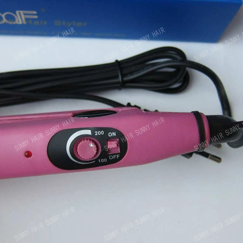 Profesional Hair Extension Iron fusion Connector EU US AU plug