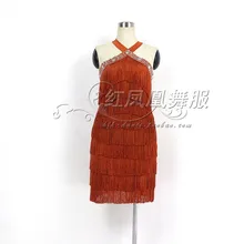 Новые костюмы латинского танца старшие сексуальные камни кисточкой платье латинского танца для женщин платья латинского танца S-4XL