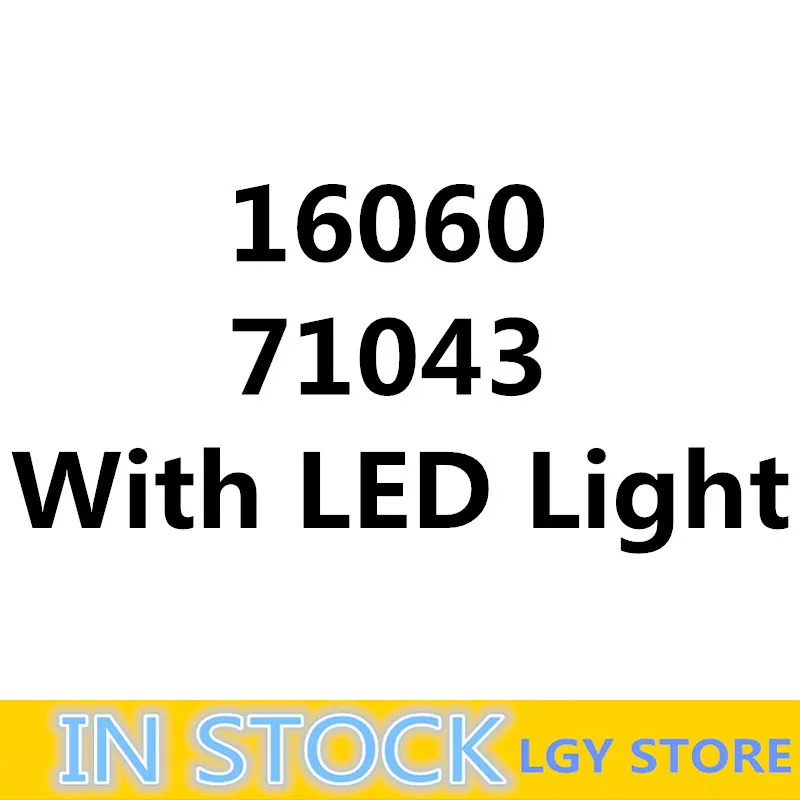 

16060 Hogwarts Castle Magic School With MOC Led Light Model Building Block Light Compatible With 71043 Movie Series
