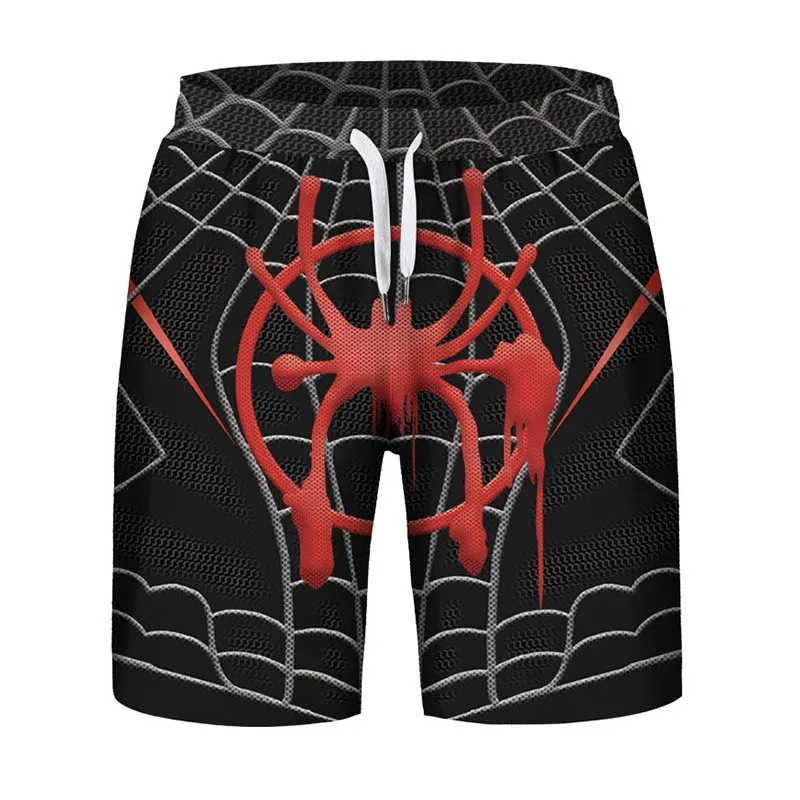 Venom с принтом паука мужской бренд Modis фитнес пляж плавающий Лето пот шорты хипстерские шорты