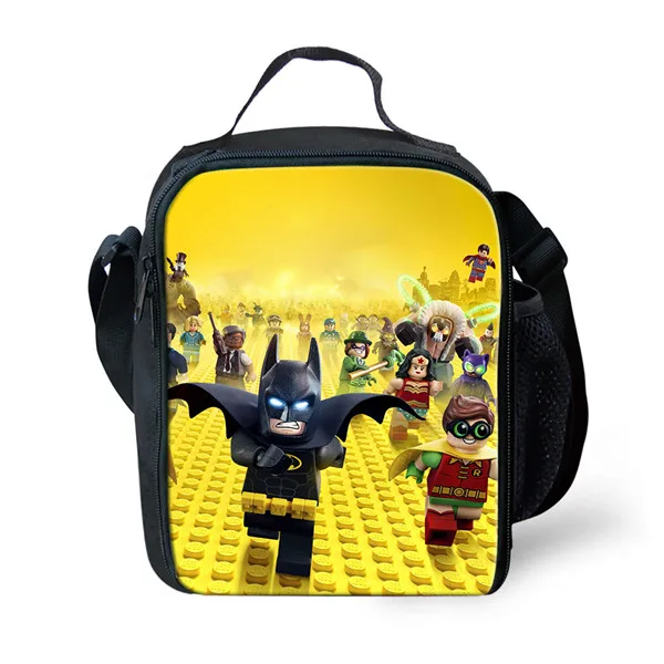 Школьная сумка Thikin Game Ninjago, комплект из 2 предметов для мальчиков и девочек-подростков, модные обеденные пеналы для ручек, рюкзак, детский рюкзак для книг, дорожная сумка - Цвет: CDZHL591G