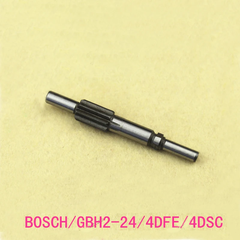 Free shipping! 9 teeth Hammer intermediate shaft, spline shaft for Bosch GBH2-24 GBH4DFE GBH4DSC, Hammer accessories replacement hammer drill chuck for bosch 1618598175 11222evs 11236vs gbh4dsc gbh4dfe sds plus type high quality