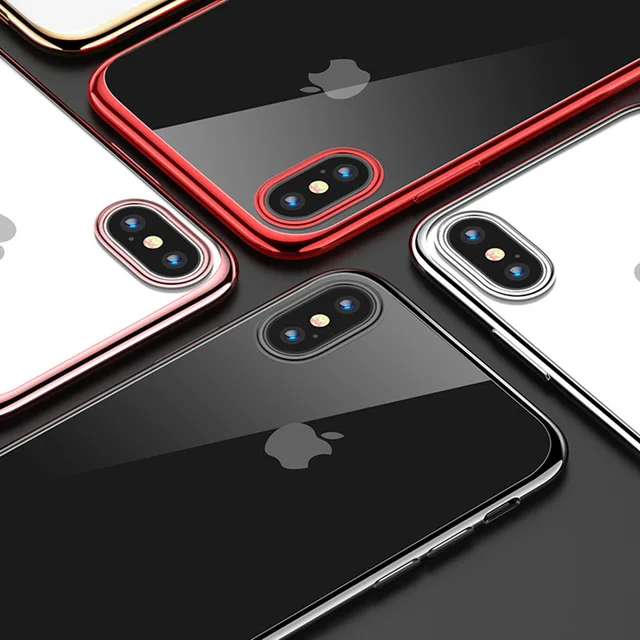 WeiFaJK Phone Case for iPhone 8 7 6 Plus 6s Silicone Soft Coque Luxury TPU Full Cover Case for iPhone 6 7 7 Plus 8 8 Plus X Case