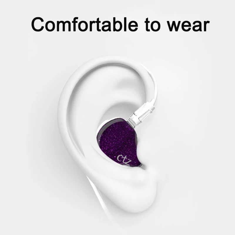  CTZ DIY Custom Made 16BA Balanced Armature Unit Drivers 0.78mm 2 Pin Earphone DJ Noise Canceling He