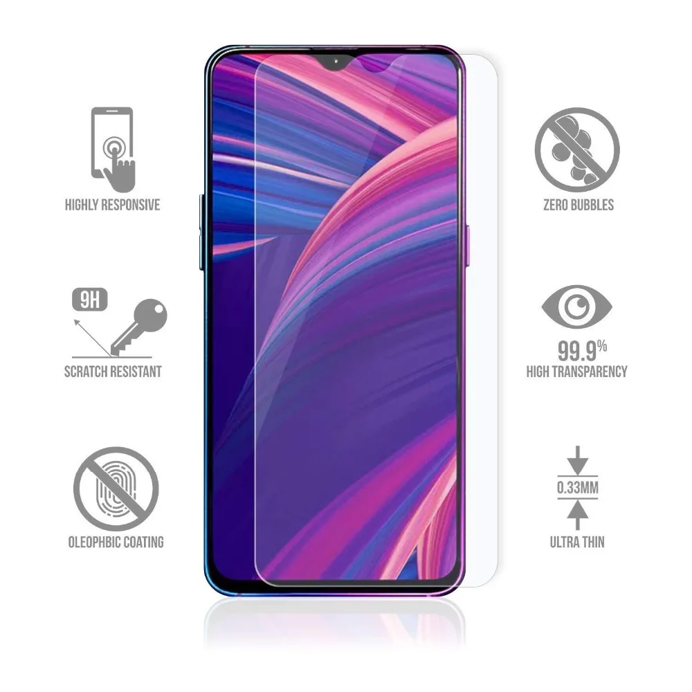 2 шт. закаленное стекло для Ulefone Note 7 Защита экрана 2.5D 9H Премиум Закаленное