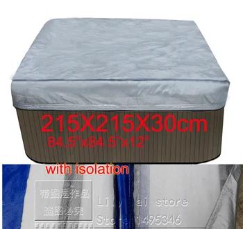 

spa cover bag with isolation inside, size215x215x300 mm 84.6" x 84.6". x 12 in.) can Customize any shape and size