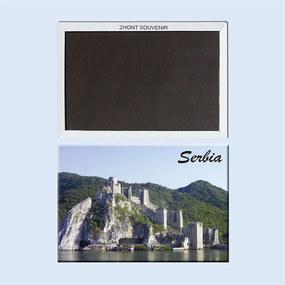 Golubac-крепость-Сербия магниты на холодильник 21957 туристическая сцена мира память