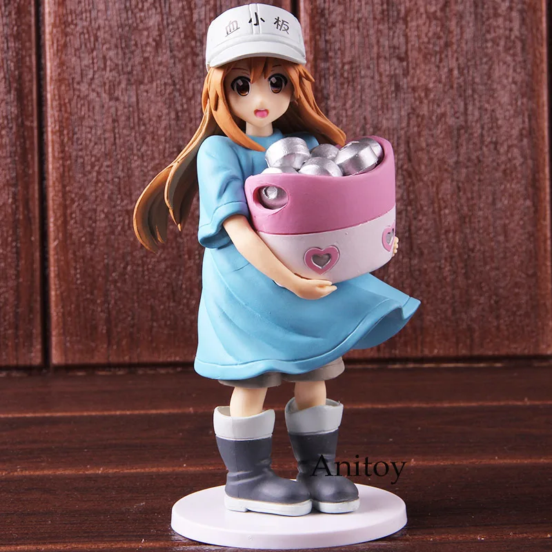 

Platelet Cells at Work Hataraku Saibou Figure Action PVC Collectible Model Toy