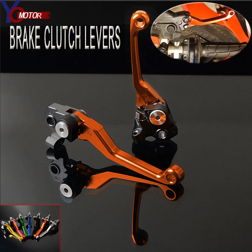 

FOR KTM 250EXC/EXC-F (SIX DAYS) 2014-2018 250EXC 250EXC-F 2017 2016 2015 2014 2018 Pivot dirt Bike Brake Clutch Lever Handle CNC