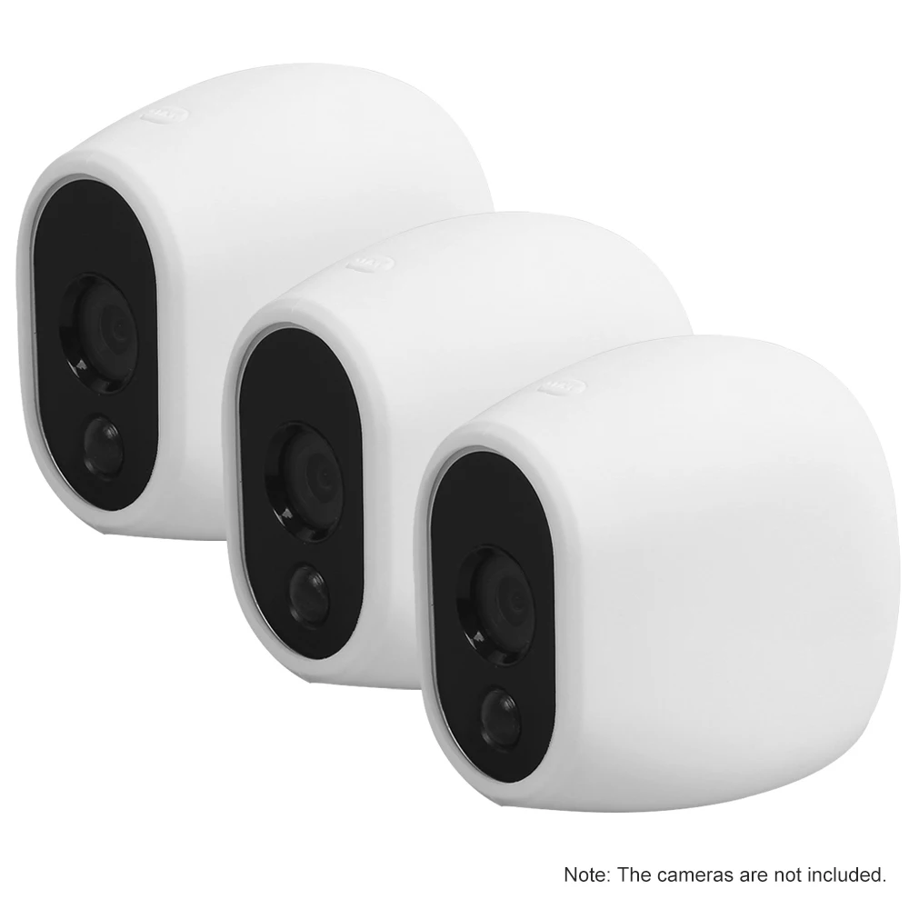 1/3 упаковок силиконовый чехол для Arlo камера видеонаблюдения Всепогодный защитный чехол, белый