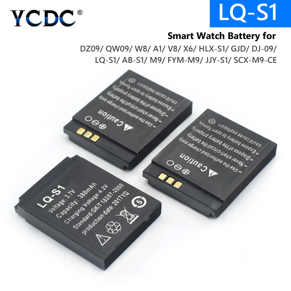 3 7 V 380 мА/ч Батарея для LQ S1 AB A1 JHCY Смарт часы Замена смартфон gps + номер