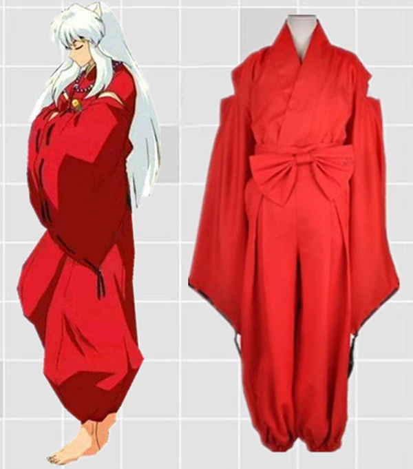 anime inuyasha costume set kimono anime inuyasha costume set kimono