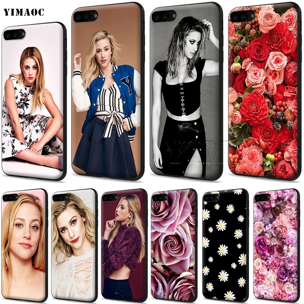 Мягкий чехол YIMAOC Lili Reinhart для Apple iPhone SE 2020 5 5s 6 6s 7 8 Plus XR X Xs 11 12 Pro Max mini|Бамперы| |