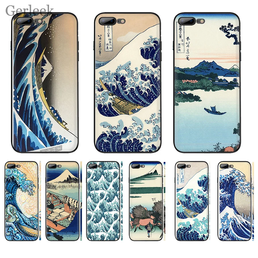 Чехол для телефона Hokusai The Great Wave Off Kanagawa чехол iPhone 11pro Max 6 6S 5 5S SE XR X XS MAX 8 7