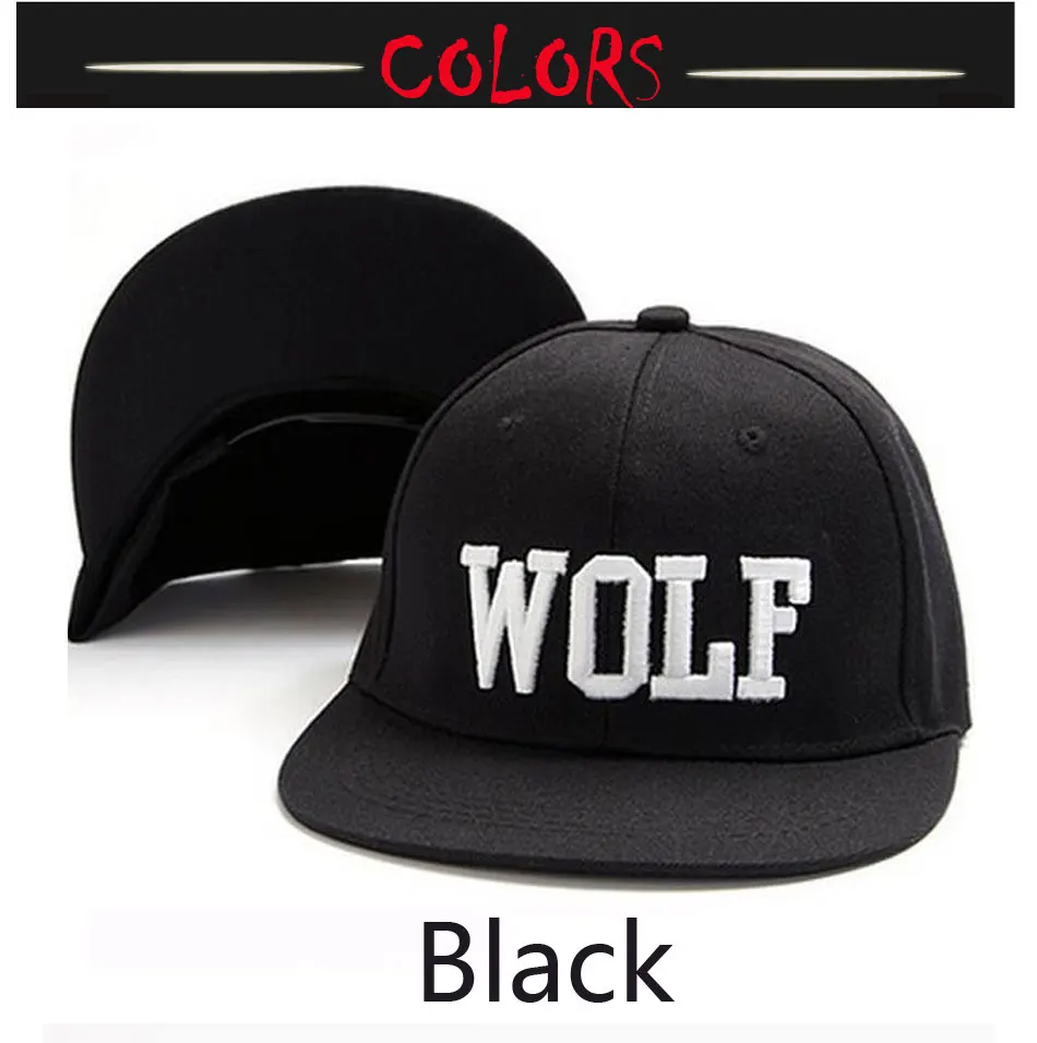 2016-New-Hot-Wolf-Snapback-Flat-Along-The-Hat-Baseball-Cap-Hip-hop-Bone-Exo-Peaked-Gorro-Sun-Hats_04