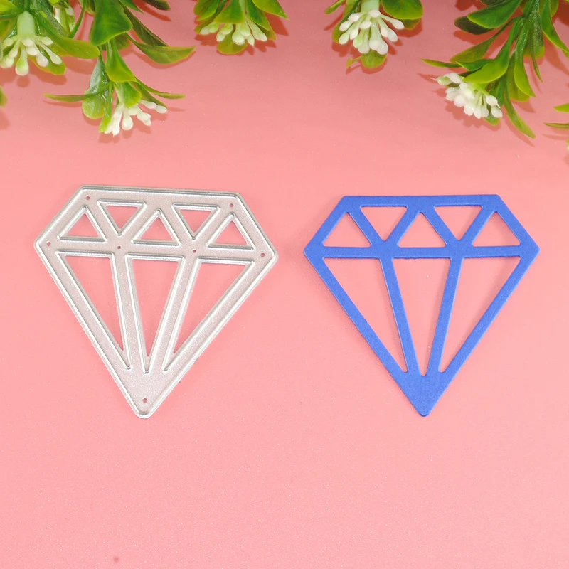 Cutting Dies New 2019 Layering Diamonds Frame Scrapbooking Metal Die Stamps Craft Card Making