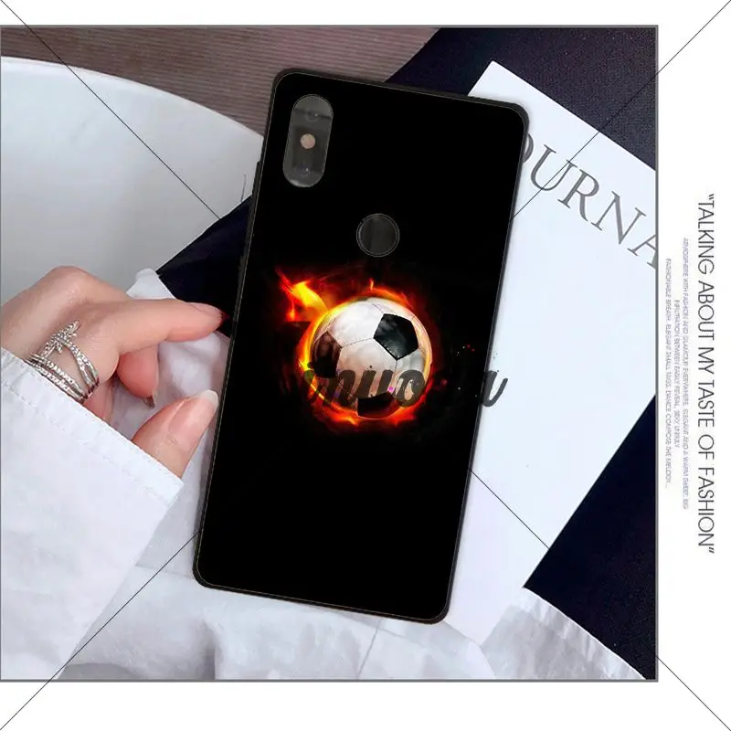 Football Fire Soccer Ball