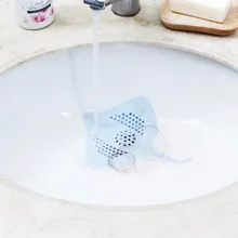 Фильтр для рыбы с силикагелем, фильтр для кухонной раковины, крышка для Слива туалета, 18x13/21 см, сетевой фильтр для кухонной утвари G531