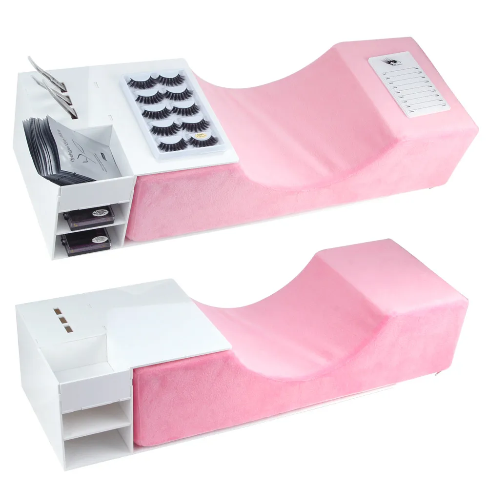 

Lash Pillow For Eyelash Extensions Ergonomic Support Extension Curve Salon Use Neck Special Grafting Eyelash Pillows Makeup Pill