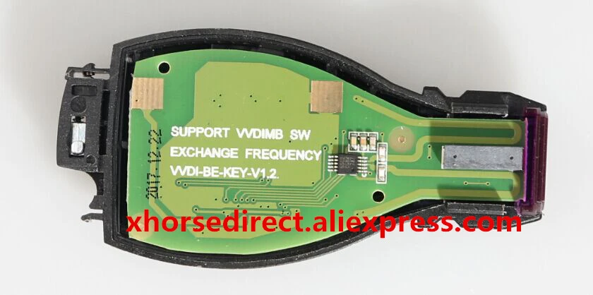 How to assemble the key shell with VVDI BE key board (3)