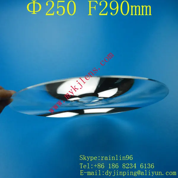 

Fresnel lens Diameter 250 focal length290mm stage lighting condenser lens thread,magnify lens,traffic light fresnel lens