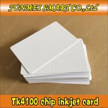 100 шт. rfid 125 кГц EM4100/tk4100Chip пустая ID струйный открытка с печатным текстом от epson/принтеров Canon с лотком карты