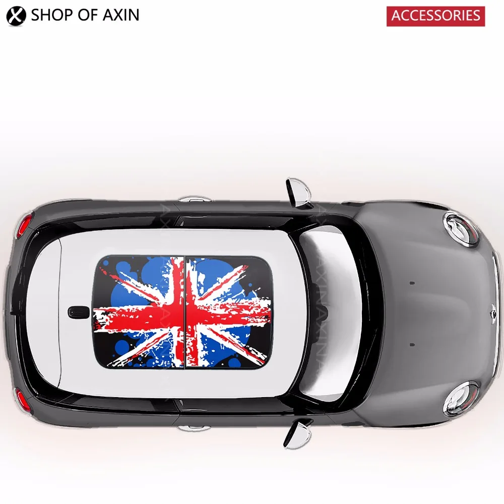 Мини чернила Uk sun roof графические наклейки Sunroof для Mini Cooper clubman countryman hardtop R50 R53 R55 R56 R60