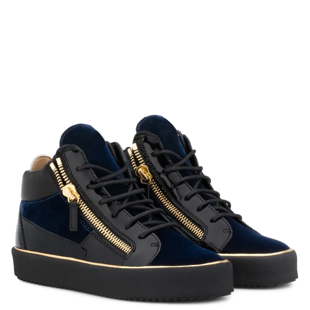 

2019 Men Flats Side Zipper Men Sneakers Hot Brand Cozy Men Casual Shoes Front Lace Up Round Toe Chaussures Homme Low Top Shoes