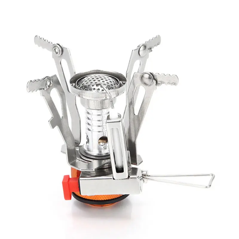 Portable Folding Mini Camping Gas Stove Survival Ultra Light 3000W