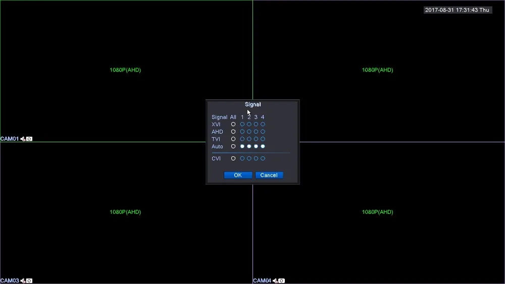 GADINAN AHD 4CH 1080 P/HVR 2CH 1080P(AHD)+ 2CH 1080P(IP) AHD TVI CVI DVR 5 в 1 1080P плата PCB ONVIF HDMI выход оповещения по электронной почте