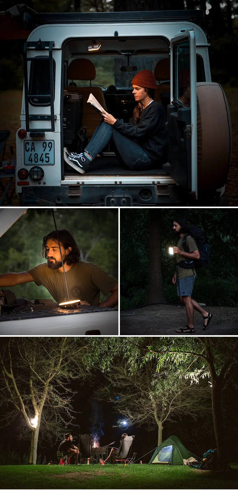Barraca de Acampamento Lâmpada ao ar Lanterna para Caminhadas Naturehike Livre Portátil Lanternas Pesca Usb Cobrado Led Luz Mod. 1260778 14 Ferram. atividade ar livre